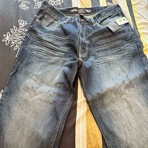 Ecko Unltd Denimfoundry Dark Blue Denim. 36W Never worn tags on